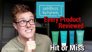 SELFLESS BY HYRAM  All Products Reviewed and Final Impressions Before Launch [upl. by Eileme502]