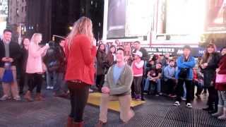 Times Square Proposal Fail [upl. by Bassett]