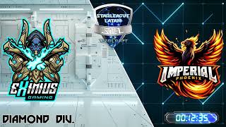 StarLeague Latam SLL  Diamond Div  eXimius vs Imperial Phoenix [upl. by Hessney]