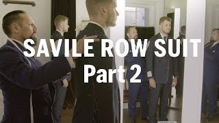 How to make a Savile Row Suit Part 2 – with Anderson amp Sheppard  FASHION AS DESIGN [upl. by Stinson]