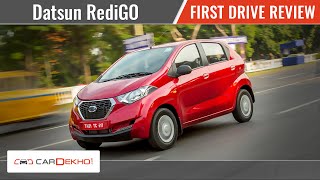 Datsun RediGO  First Drive Review [upl. by Eloci]