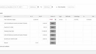 3 Kashflow Match downloaded bank transactions [upl. by Mochun690]