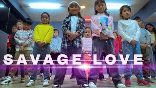 Savage Love Dance Choreography Peace Dance Studio  Junior Team [upl. by Mag]