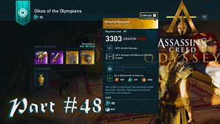 Assasins Creed Odyssey Oikos of the Olympians Skeletal Remains Part 48 [upl. by Belanger]