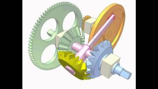 Cam and gear mechanism 4 [upl. by Anomer8]