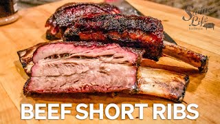 Beef Short Ribs on the Pellet Grill [upl. by Darell]