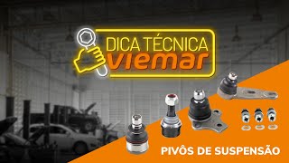 DICA TÉCNICA VIEMAR  03  Pivôs de Suspensão [upl. by Ecilayram]