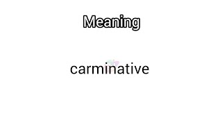 carminative meaning in English amp Telugu  Googul Dictionary dictionary meanings telugu english [upl. by Airahs812]