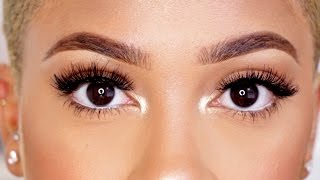 DIY  CUSTOMIZING DRUGSTORE LASHES  FACEOVERMATTER [upl. by Cyrie]