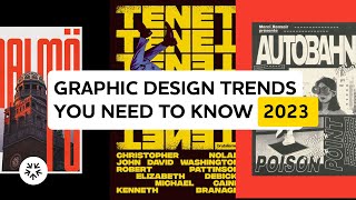 Graphic Design Trends You Need To Know 2023 [upl. by Supat]