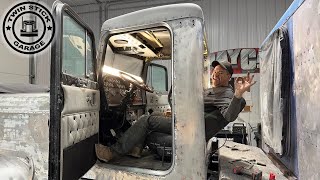 Peterbilt 359 Restoration Ep81 Big Hole Conversion [upl. by Ardnuas172]