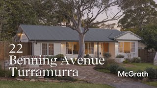 22 Benning Avenue Turramurra [upl. by Airotna]