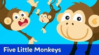 SingALong Five Little Monkeys read by Alex McCord and Simon van Kempen [upl. by Anuhsal]