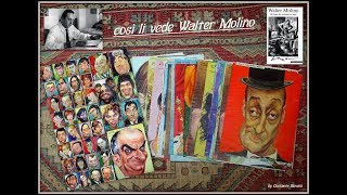 Walter Molino caricature by Costante Bonvini [upl. by Latterll]