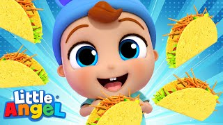 Its Taco Time Baby John The Taco Song  Kids Cartoons and Nursery Rhymes [upl. by Idrahs]