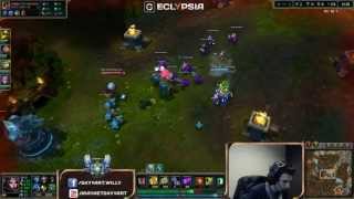 LoL Age of Eclypsia en ranked feat AgeOfNoobz 11  Leblanc vue de Skyyart [upl. by Mallin]