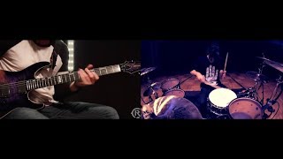 Faded Slushii Remix  Alan Walker  Cole Rolland and Matt McGuire Guitar and drum cover [upl. by Blayze]