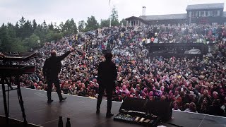 SIMPLE MINDS FILM  THE SUMMER TOUR BEGINS [upl. by Winebaum225]