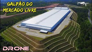 Drone mostra o Centro Logístico do Mercado Livre em Franco da Rocha  Grande São Paulo [upl. by Errecart]