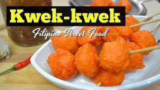 Kwek kwek Filipino Street Food [upl. by Ulphiah]