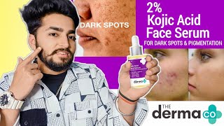 Derma Co Kojic Acid Serum Review  Derma Co Serum For Dark Spots and Pigmentation [upl. by Pasia]