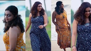 Aswathy Sreekanth  malayalam serial actress  mallu hot actress  serial hot actress  tv serial [upl. by Neelyar]