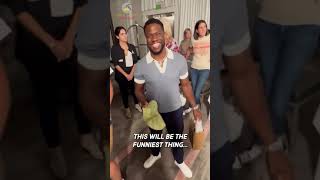 Kevin Hart Slapped The Rock Try not to laugh 😂😂😂 shorts [upl. by Haggi]