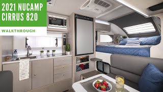 NuCamp 2021 Cirrus 820 Truck Camper [upl. by Glaser758]