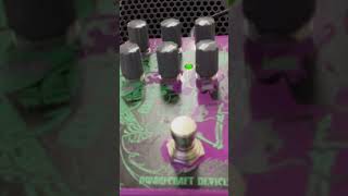 Dwarfcraft Devices Necromancer fuzz pedal with Agile baritone guitar RATM Freedom riff [upl. by Maclay]