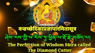 Dorje Choepa རྡོ་རྗེ་གཅོད་པ། The diamond cutter Vajracchedikaprajnaparamitasutra [upl. by Shear]