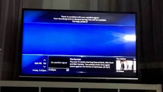 Sky Q box technical fault and signal problem [upl. by Ailekahs942]