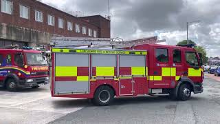 Lancashire Fire amp Rescue Service  Preston two pump turnout [upl. by Reynolds696]