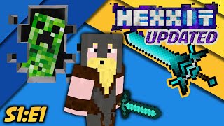 THINGS START OUT CRAZY  Minecraft Hexxit Updated S1E1 Minecraft Mod Series [upl. by Naji827]