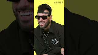 Nicky Jam talks about why he shouted out Fenty by Rihanna on his track quotINSOMNIOquot Genius [upl. by Enal]