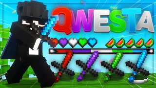 The BEST BedwarsPvP Texture Pack Recolors  Qwesta 16x Recolors  Technolot 60k 189  MCPE [upl. by Ymarej]