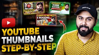 Complete YouTube Thumbnail Tutorial Make Professional Thumbnails in Photoshop [upl. by Damicke]