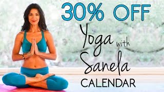 2016 Yoga Calendar Now Available Click Here for a Coupon Code to get 30 Off [upl. by Ketti891]