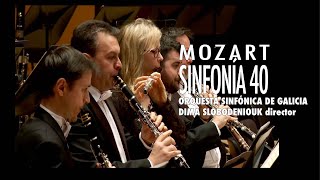 W A Mozart Symphony nº 40  Dima Slobodeniouk  Sinfónica de Galicia [upl. by Salman415]