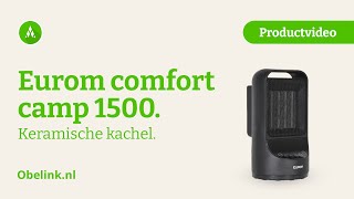 Eurom Comfort Camp 1500 keramische kachel  Productvideo  Obelink [upl. by Emmaline888]