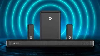 Motorola AmphisoundX 600W Soundbar launched in India Dolby Atmos 3D surround sound amp more [upl. by Ellwood519]