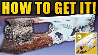 Destiny 2 How to Get the RUINOUS EFFIGY Exotic Trace Rifle  Season of Arrivals [upl. by Ynohtnaleahcim]