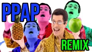 PPAP Pen Pineapple Apple Pen REMIX NEW SONG 2016 MAKARONICK TRASH [upl. by Ileane]