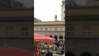 Local market in Zagreb🇭🇷 zagreb croatia europe [upl. by Reinaldo]