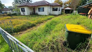 This Lawn Was So Thick amp OVERGROWN The CITY Deemed This Abandoned House A NATURAL DISASTER [upl. by Yob]