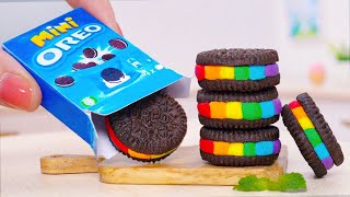 Satisfying Miniature Rainbow OREO Cake 🌈 How To Make Perfect OREO Chocolate Cake 🍪 50 Tiny Cakes [upl. by Landon]