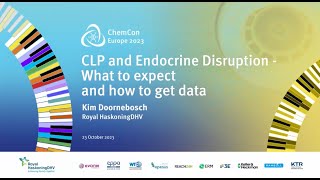 CLP and Endocrine Disruption  What to expect and how to get data [upl. by Attaynik507]