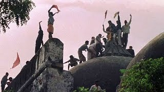 Babri Masjid demolition The most comprehensive video coverage from 1992 [upl. by Eenahs]