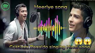 cristiano ronaldo new trending song  cr7 hindi song  heeriye heeriye song  cristianoronaldo [upl. by Lenwood]