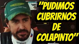 ENTREVISTA FERNANDO ALONSO POST CARRERA GP AZERBAIYÁN 2024 [upl. by Ibot]