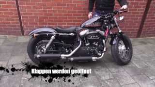 Harley Davidson Sportster 48  forty eight  Penzl Vergleich [upl. by Ysnat249]